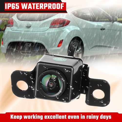 Image of 95760-2V100 Backup Camera Rear View Camera Fit for Hyundai Veloster 2012-2017 Parking Park Assist Camera Replaces#95760-2V001, 95760-2V002, 95760-3Z003, 590-485, HY1960115, V52740037