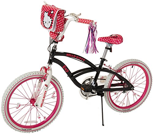 black hello kitty bike