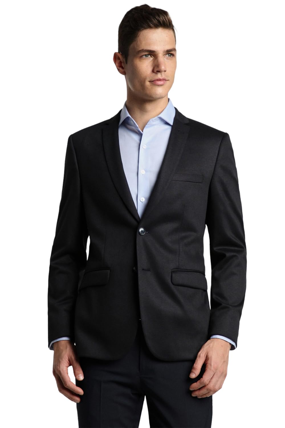 allen solly Men's Blazer (ASBZMUJFN28528_Black-picture-33