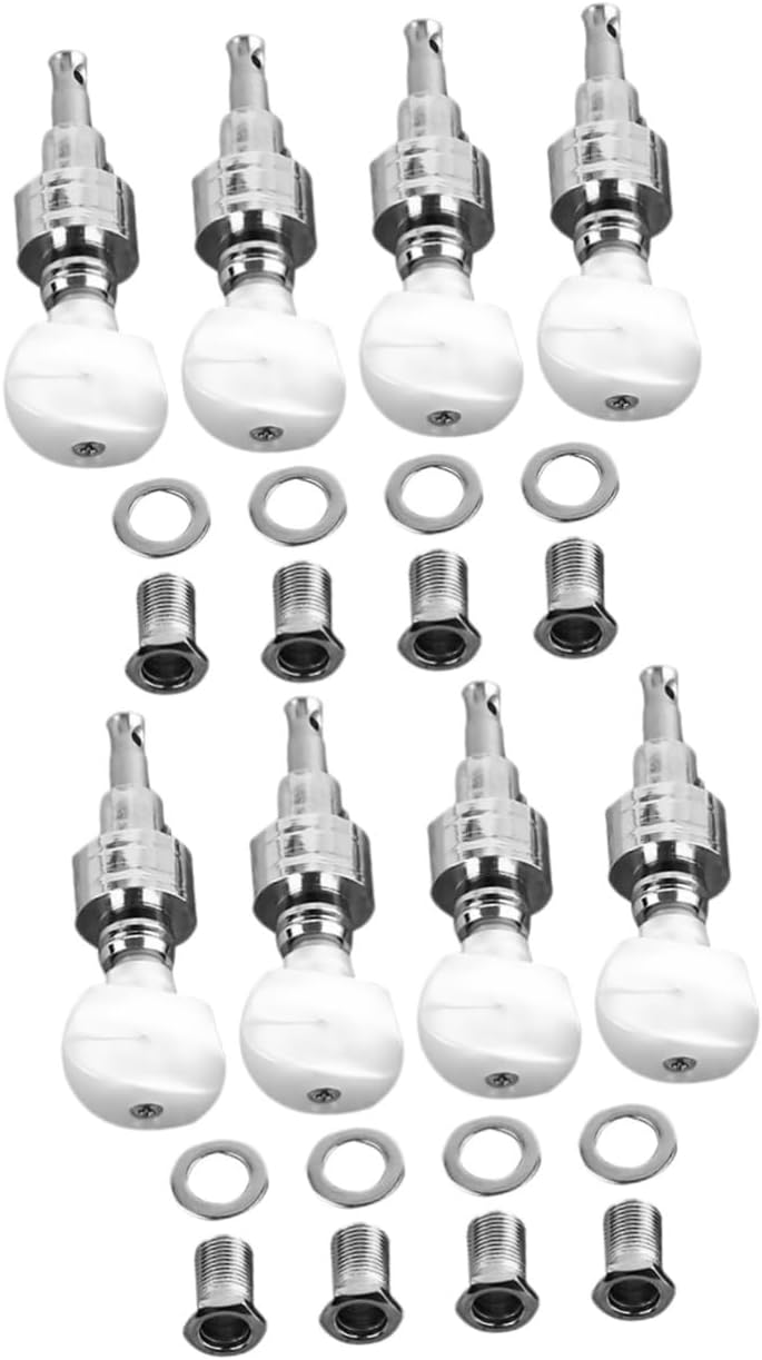 8pcs Banjo Tuning Tuner Peg Banjo String Instrument Tuners Machine Head String Buttons Accessories