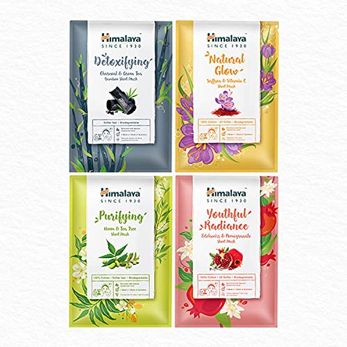 Himalaya Kırışık Karşıtı Kağıt Maske, Edelweiss, Nar, Hyaluronic Acid,%100 Pamuk, Geri Dönüştürülebilir, Tüm Ciltler, 30 gr