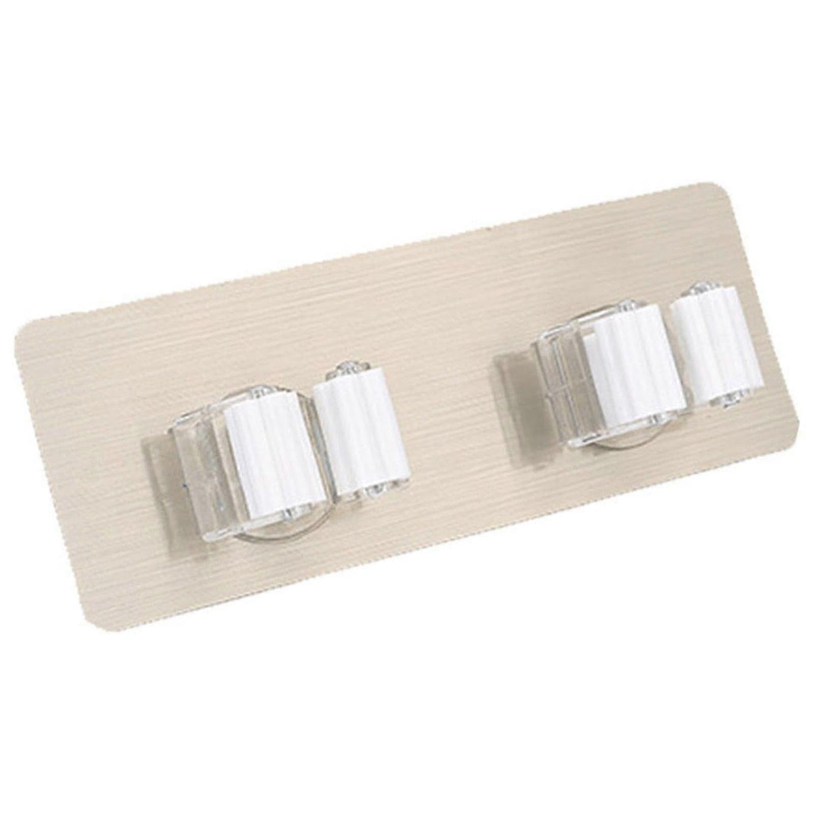 JOYHAPPST Wall Mounted Mop Organizer Holder Brush Broom Hanger Storage Rack Kitchen Tool