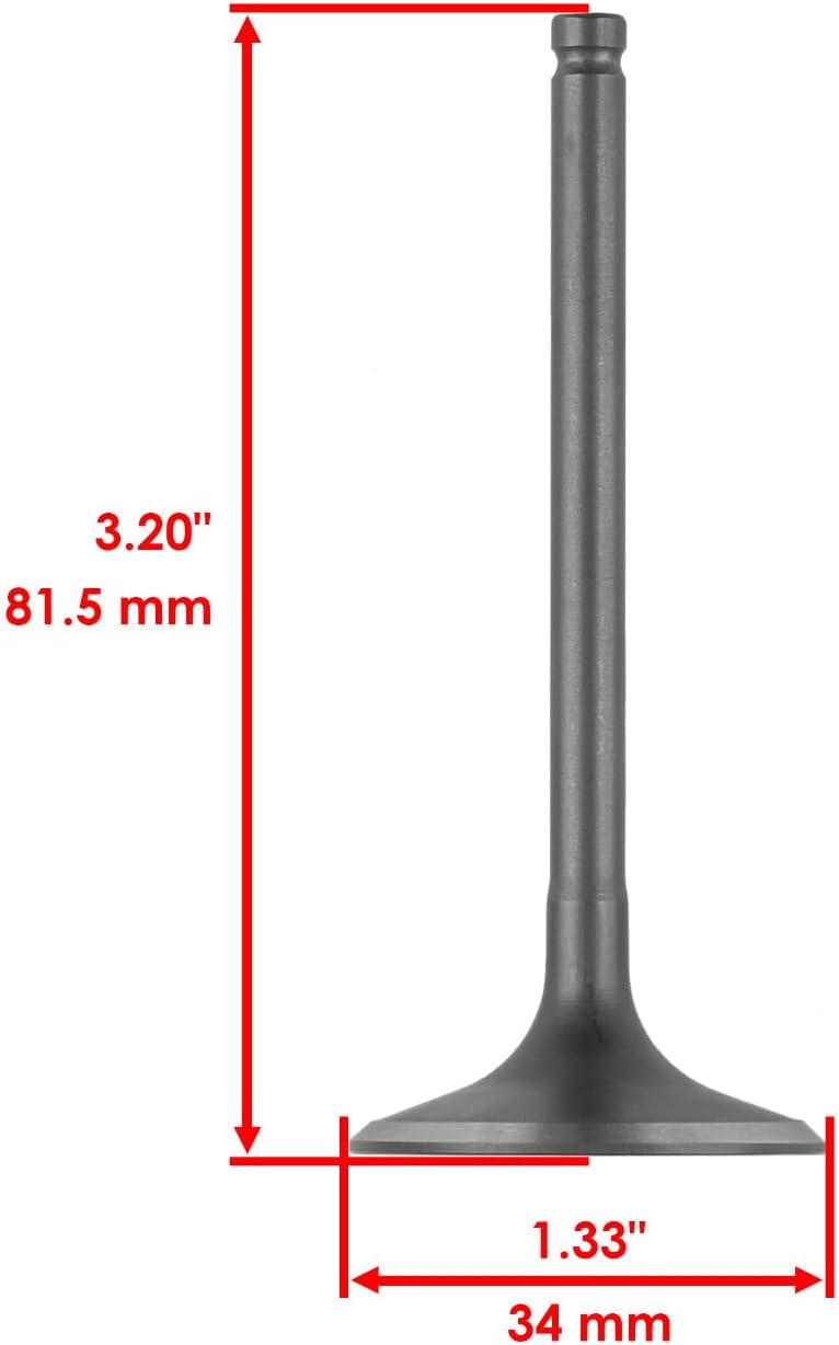 Powersports Replacement Parts for Intake & Exhaust Valve For Honda 14711-HN5-670 14711-HN5-M00 14721-HN5-671 Mod-C33C-10819