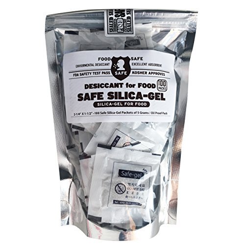 SafeGel for Food (Silica Gel) Safe SilicaGel for Food 100 Amazon.in