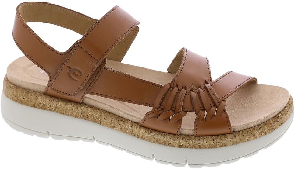 Easy Spirit Women's ILENA Sandal, Brown 210, 6 M