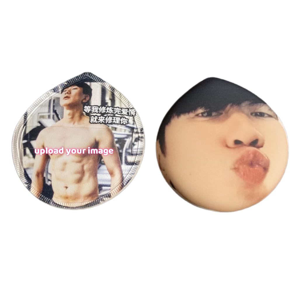 Customizable Cushion Powder Puff – Double-Sided Printing, Wet & Dry Use, Personalized Logo & Face Makeup Tool