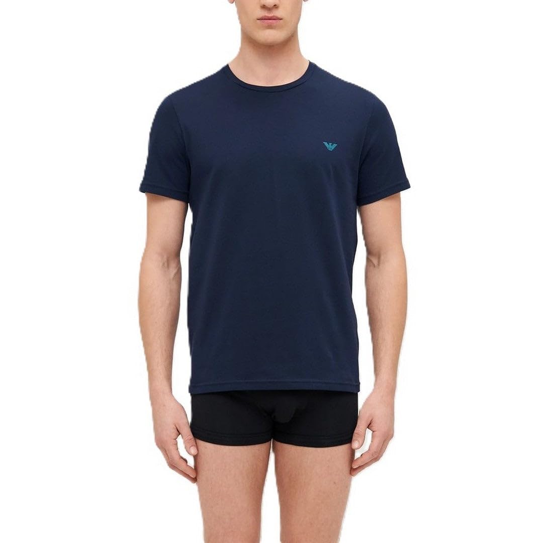 Emporio Armani 2-Pack Crew Neck T-Shirt Camiseta Hombre (Pack de 2)