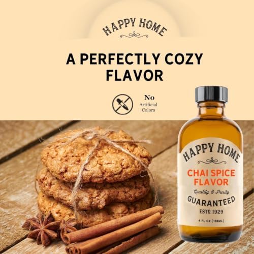 Happy Home Chai Spice Flavor, Kosher, Gluten-Free, Dairy-Free - 4 oz.