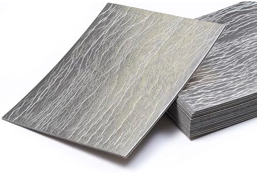 Siless Liner 157 mil (4 mm) 51 sqft Aluminum Foil Finish Car Sound Deadening & Heat Insulation Closed Cell Foam - PE Foam Sound Deadener