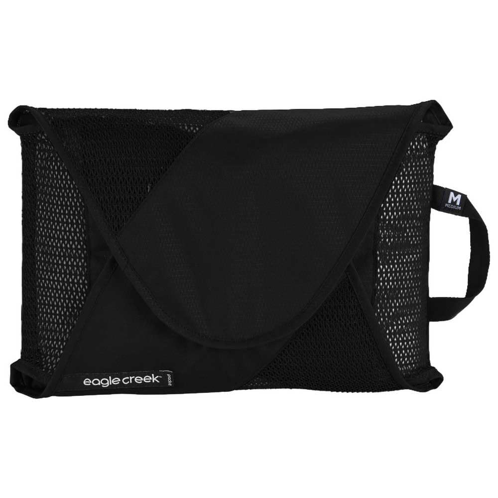Eagle Creek Pack-It Reveal Garment Folder - Perfect Garment Bags for Travel with Wrinkle-Free Folding Board and Compression Wings to Maximize Luggage Space, Medium - Black