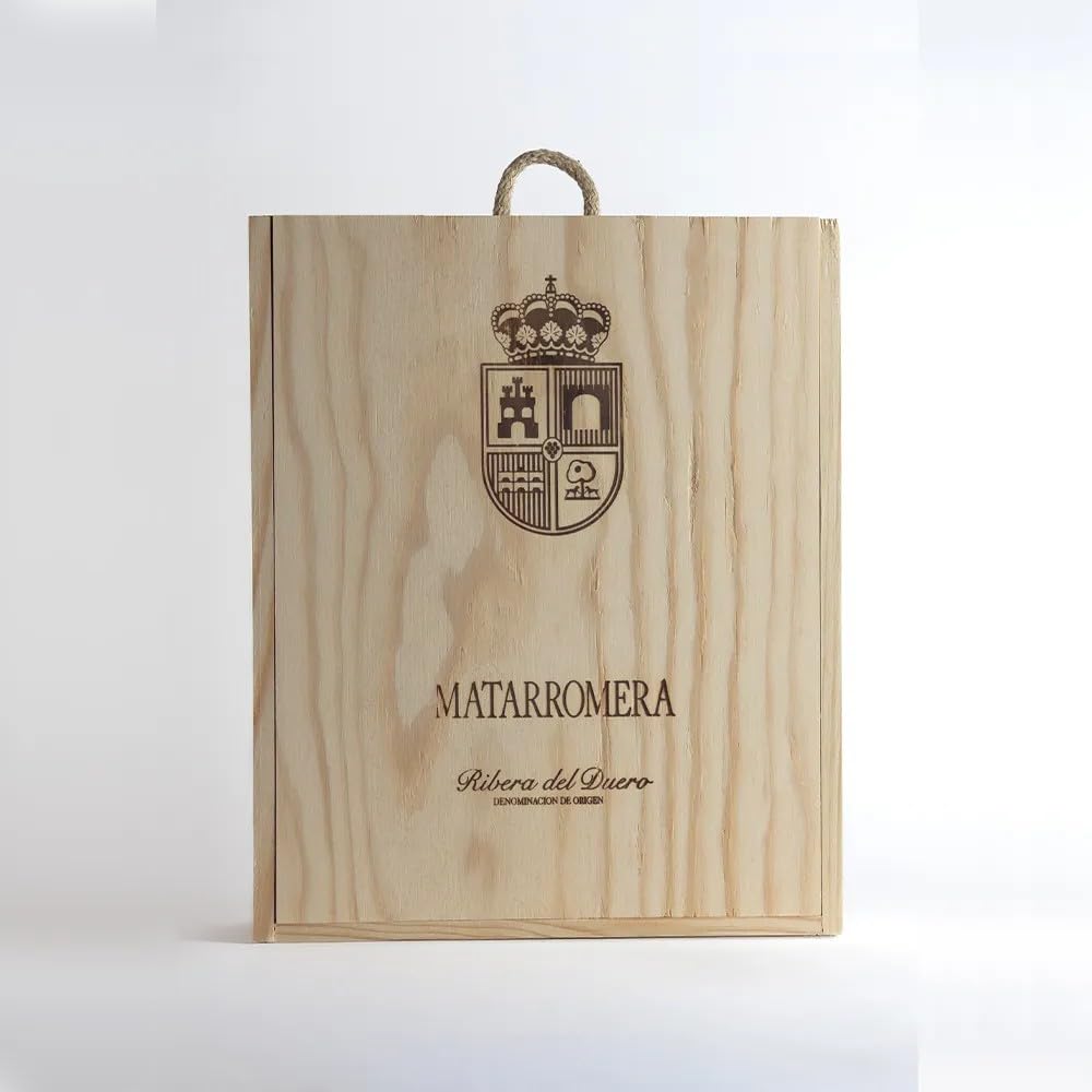 Matarromera Reserva Vino Tinto D.O. Ribera del Duero 2x75 cl Caja Madera | 100% Tempranillo · 93 pts Peñín · 97 pts Gourmets · Medalla de Oro Berliner · Ideal para regalo