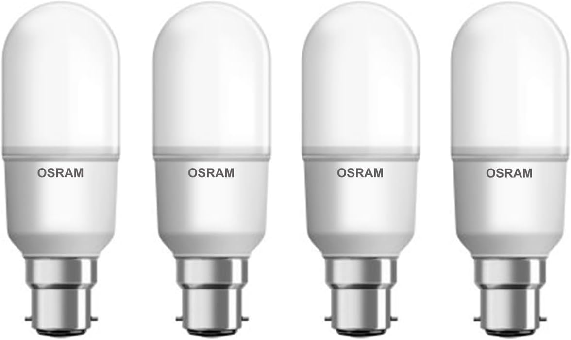 Osram Ledvance 7 Watt B22d Led Stick Lamp/Bulb- Neutral White 4000K- Pack of 4
