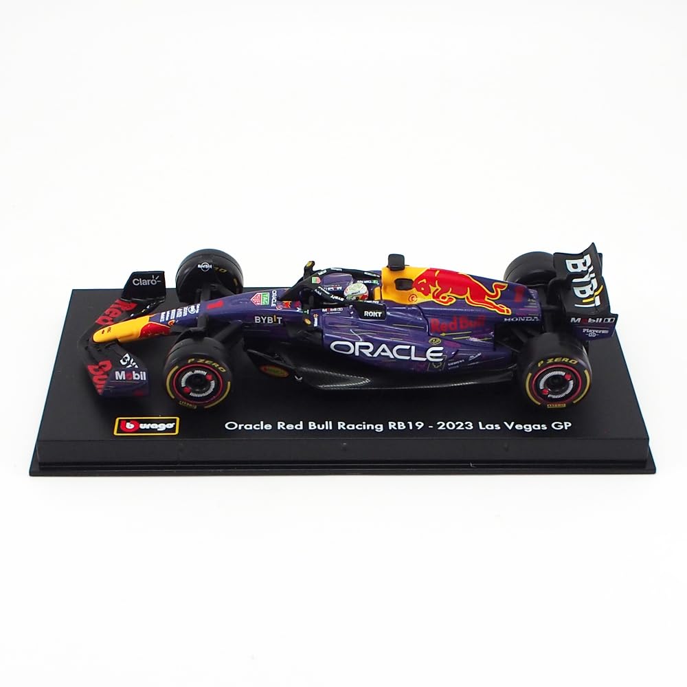 Amazon | ブラゴ 1/43 ドライバー＆ケース付き オラクル レッドブル F1