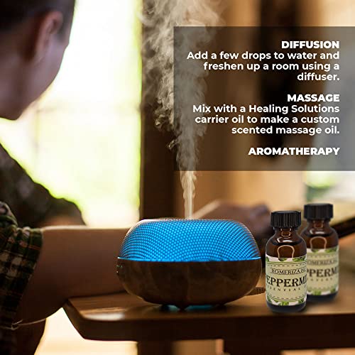 Aceite de menta natural 30 ml en botella ámbar miniatura 4