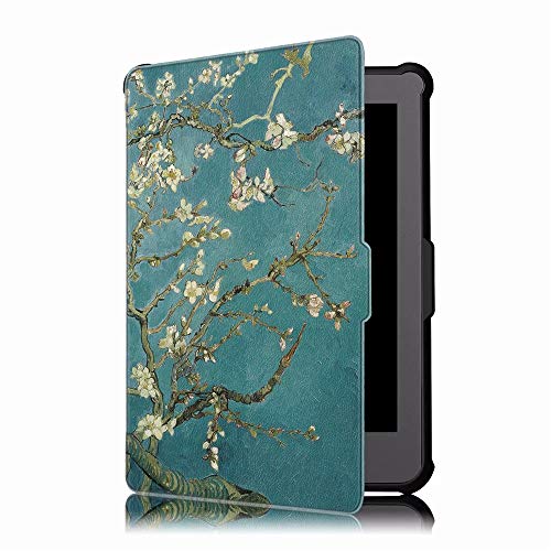 Hfly E-Book Case for KOBO Clara HD, [Corner Protection] Premium Leather Flip Folio Case with Auto Sleep/Wake Protective Cover for KOBO Clara HD 6.0" A47H