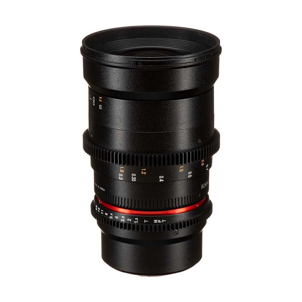 Rokinon 35mm T1.5 MFT マイクロフォーサーズ レンズ Amazon.co.jp: Rokinon 35mm T1.5 Cine DSレンズ MFT用