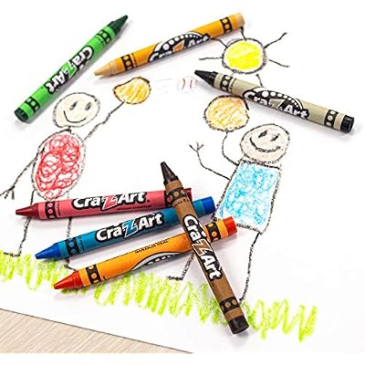 Cra-Z-Art 96ct Crayons in Flip-Top Box with Sharpener