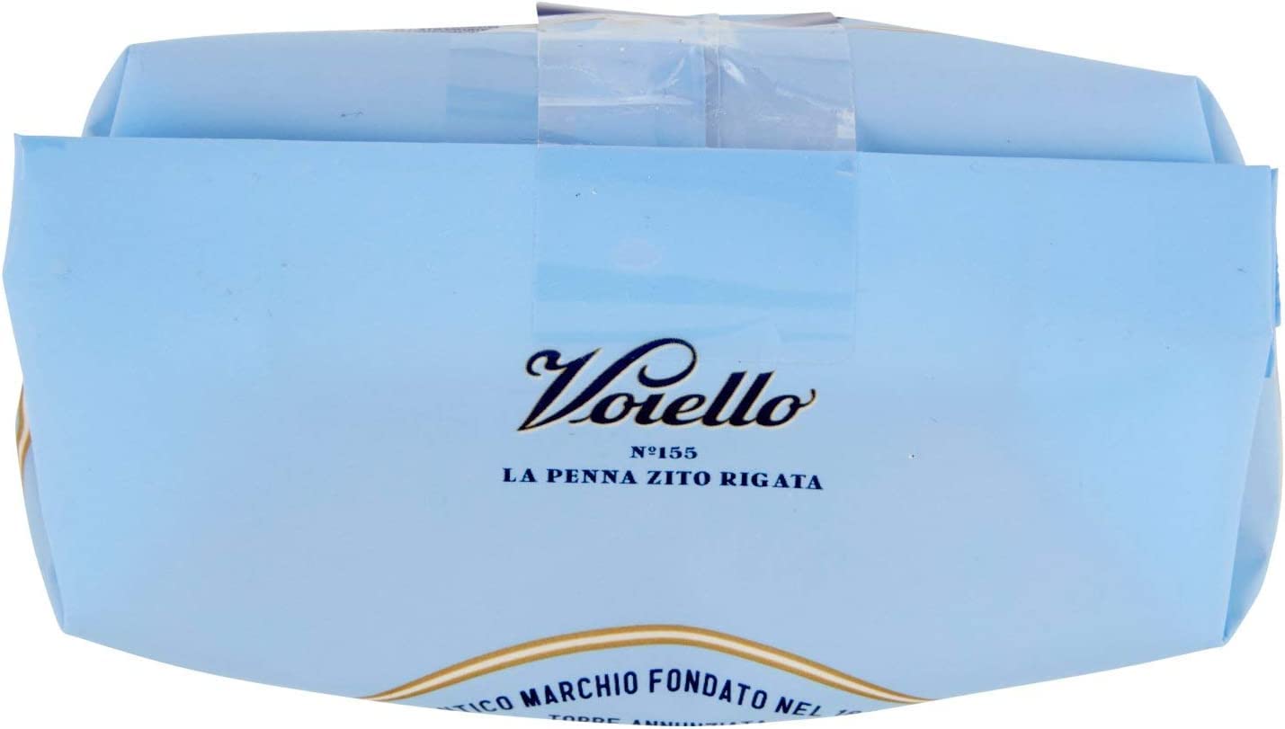 Voiello Pasta Penne Ziti Rigate - Pasta (20 unidades, 100 % italiana N 155, 500 g, polpa gourmet italiano, 400 g)