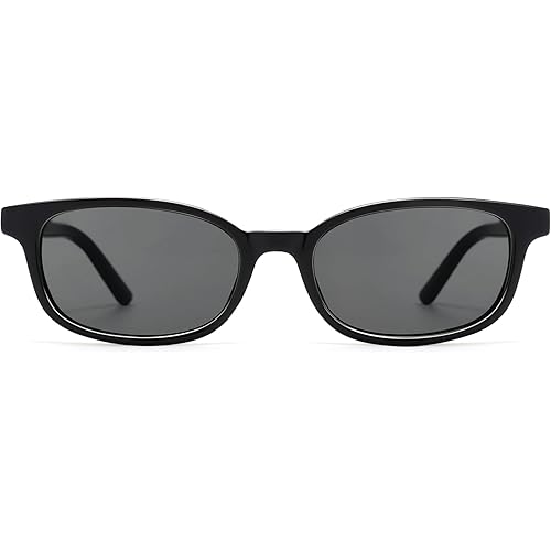 Retro Rectangle Sunglasses for Women Men Square Sunnies AP3745