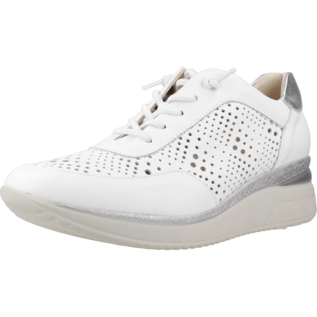 Zapatilla con cuña - Piel