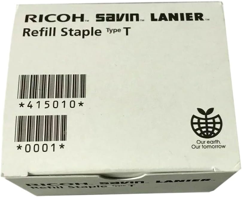 Ricoh Type T Staple Refills For Use In Mpc2051 2 Packs Of 5,000 Staples