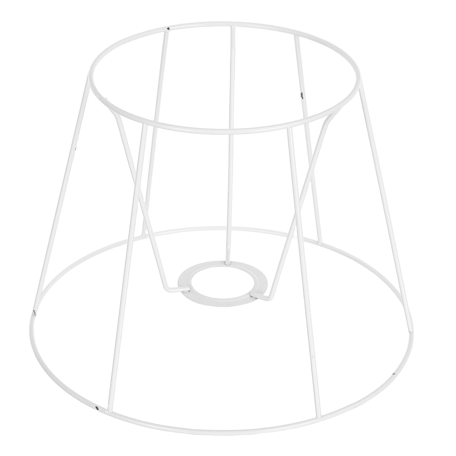 ABOOFAN Marco De Pantalla De LáMpara E27 Metal Hueco Compatible Con Bombillas Para LáMparas Colgantes De Mesa Y De Pie DecoracióN Diy Dormitorio Sala Comedor 10.23X10.23X7.48In