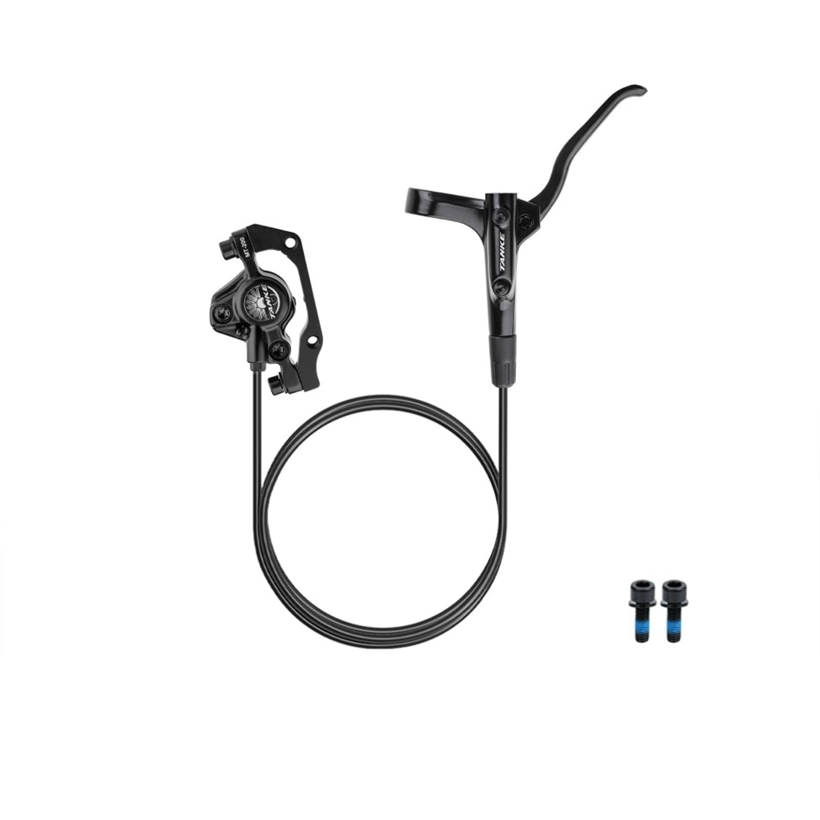 FNFTOEZGY Compatible for TANKE MT200 Hydraulic Disc Brake - 2 Piston 800/1600mm 3 Finger Steel Lever for MTB Upgrade/219(Single Right Rear)