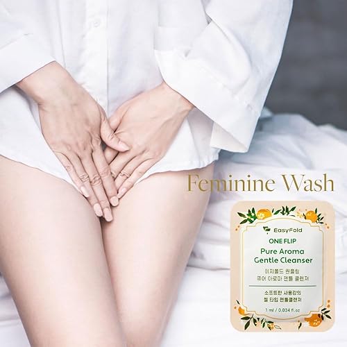 Miniatura 2 de Lavado femenino para mujeres ph Balance (30 juegos)  Limpiador de higiene diaria tamaño viaje sin perfume para piel sensible Y cuidado de la zona