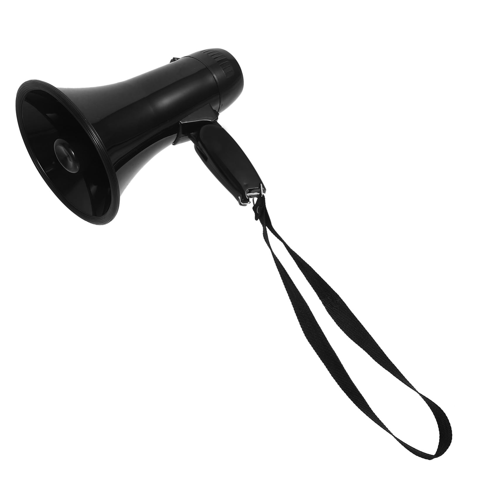 iplusmile Megáfono Portátil y Material ABS de 25w Altavoz Negro Reproducción de Mensajes para Eventos al Aire Libre y Concentraciones Deportivas