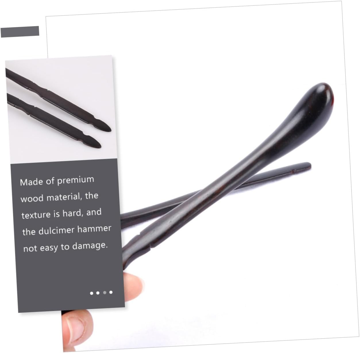 Hemoton Dulcimer Hammer Large Mallets for Accessories Professional Practice Tools