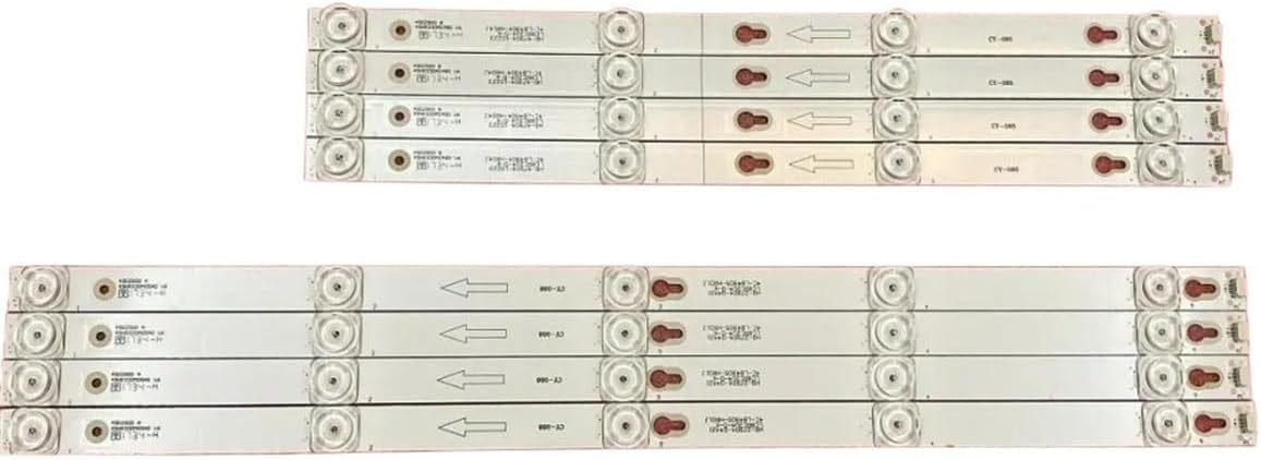 LED Strip Compatible with TV 49UD6200w TV 49S303 49S405TDAA 49S305 49S403 49S405 49d2900 49p2us L49s4900fs 49l2600 L49s4900 49u7800 (Color : 8pcs Set for 1 TV)