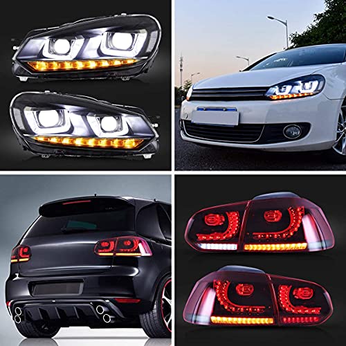 VLAND Fari e Luci Posteriori per Golf 6 mk6 VI TSI...