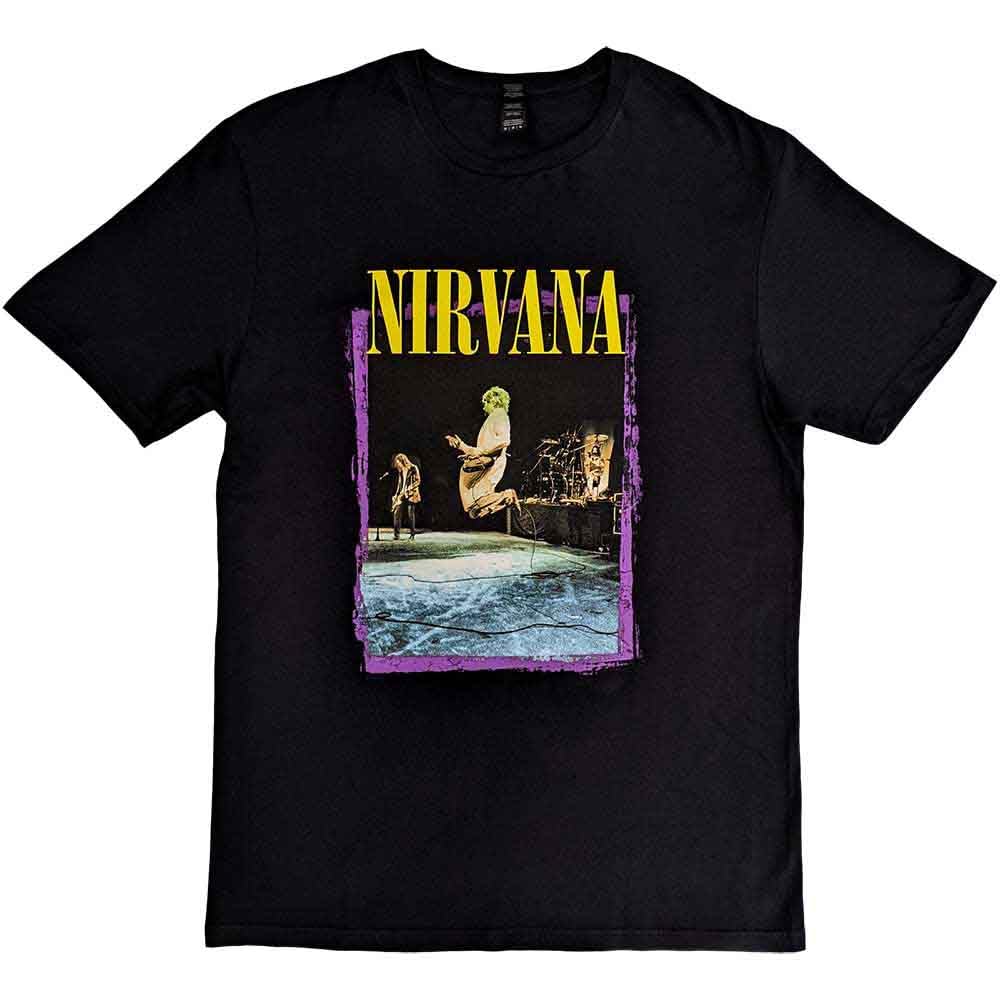 Nirvana Stage Jump T-Shirt Black XL