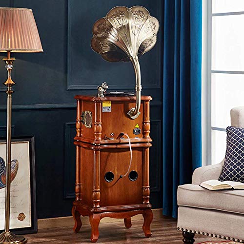 Gramophone Tourne-disque rétro pour enregistrements 33/45 tr/min Compatible 18/25/30 cm, compatible lecteur CD Bluetooth sans fil U - Les Beatles, Paul McCartney, John Lennon, RIngo Starr, George Harrison Gramophone Tourne-disque rétro pour enregistrements 33/45 tr/min Compatible 18/25/30 cm, compatible lecteur CD Bluetooth sans fil U – Image 4