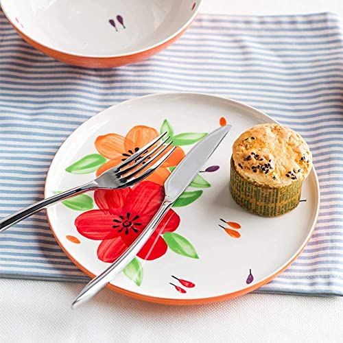 Servizio da tavola, per la casa o ristorante speciale, set da 27 pezzi, set da tavola in ceramica, set da tavola con… - immagine 3