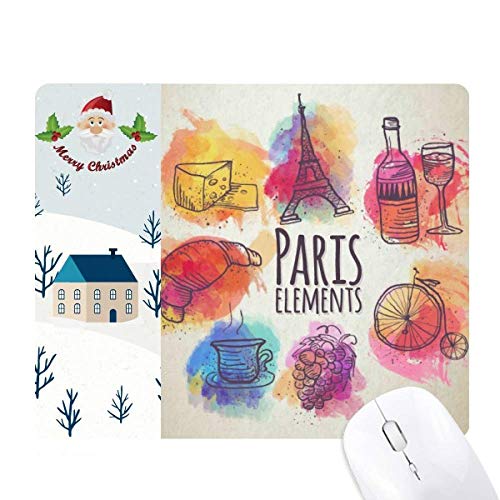 Tapis de souris Tour Eiffel pour corriger le manque de précision sur bureau