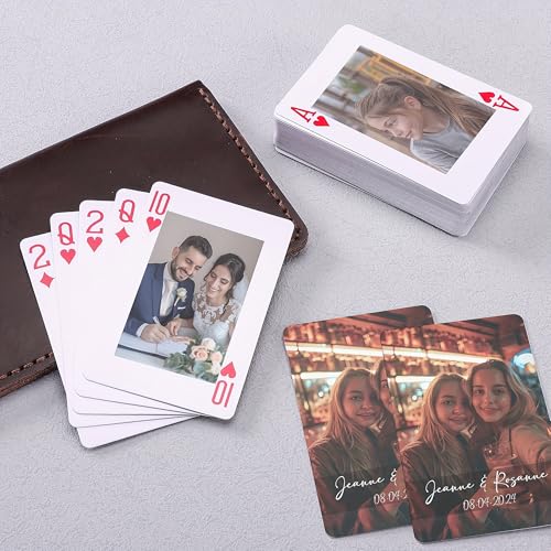 Naipes de Póker personalizados con retratos de mascotas miniatura 7