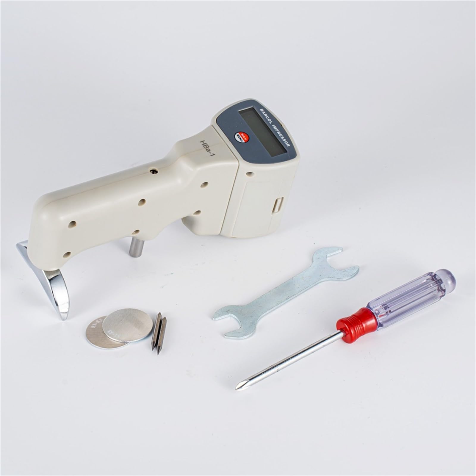 Probador de dureza 25~135 HBW Aleación de aluminio Medición de aluminio puro para calibración