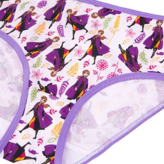 Handcraft Girls Panties Frozen, Toy Story, Baby Shark, Wonder Woman Underwear 8-Pack Toddler/Little Kid/Big Kid Briefs3