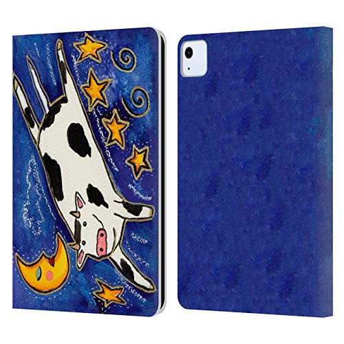 Protection iPad Air 11 antichoc avec support et fentes pour cartes motif Wyanne Vache