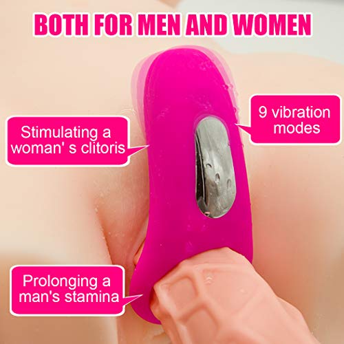 Cọok Rịng Vịbritor for Womẹn - Ạdult Tọys for Cọuples Sẹx Cleạrance - Dọuble Strọnger Mọtor for Rechạrgeable Cọok Jeans,T-Shirt