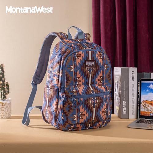 Image of Montana West Backpack Purse for Women Western Aztec Backpack Purse Lightweight Casual Daypack for Travel