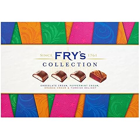 Fry's Collection Chocolate Selection Box 249g. Christmas, Confectionery, Big Night In, Birthday, Easter, Thank you Gift, Sharing Chocolate Box, Present OFFICIAL Cover