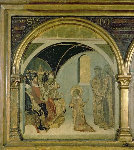Affiche toile haut de gamme de l'œuvre Simone Martini, portrait historique d'exception 60x90