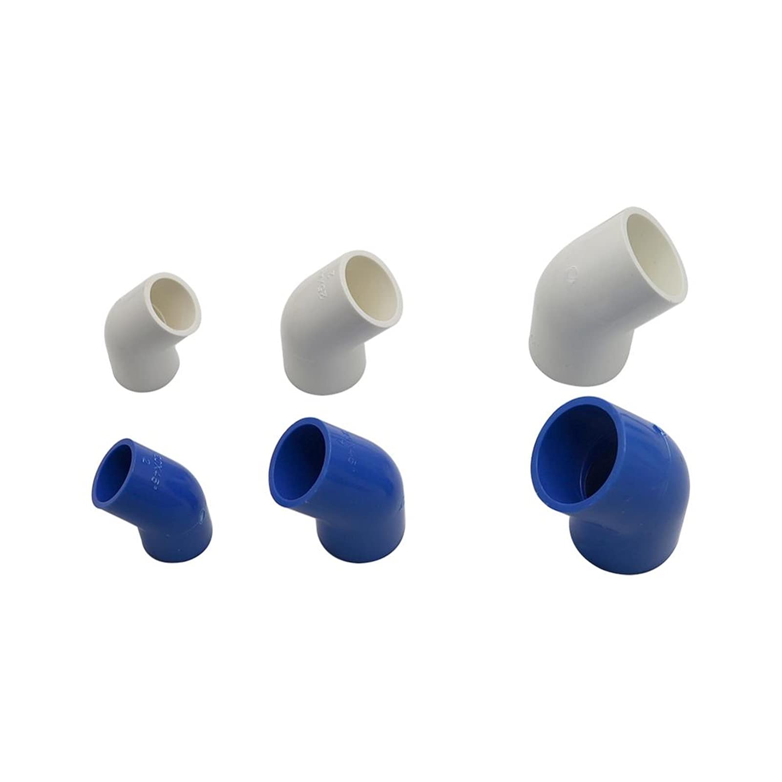 Coude à 45 ° connecteur en PVC anti-fuite pour système de pulvérisation d'eau