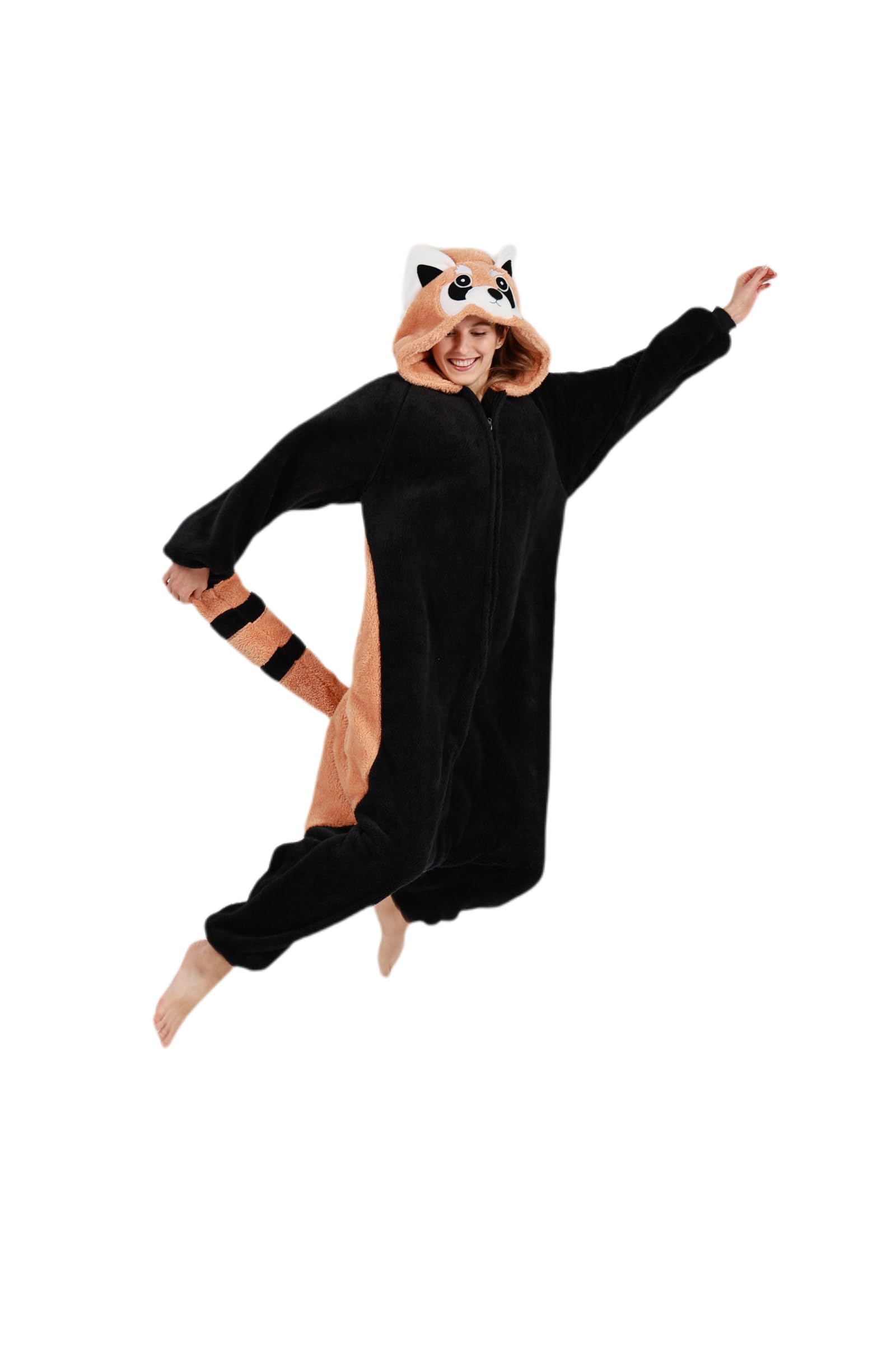 Unisex Pigiama Animale Cosplay Carnevale Halloween Costume per Uomo Donna One Piece Sleepwear