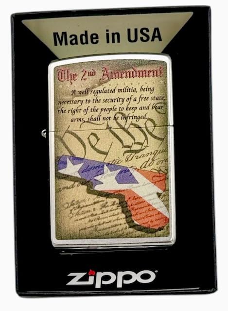Encendedor clásico windproof Zippo Satin miniatura 2