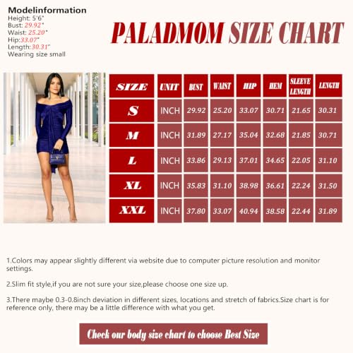 Image of Women's Casual Round Neck Long Sleeve Night Club Party Sexy Sparkly Bodycon Wrap Mini Dress