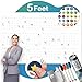 Large Dry Erase Wall Calendar - 38" x 60" - Undated Blank 2020 Reusable Yearly Calendar - Giant Whiteboard Year Poster - Laminated Office Jumbo 12 Month Calendar