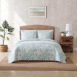 Tommy Bahama - King Quilt Set, Soft & Reversible Woven Bedding with Matching...